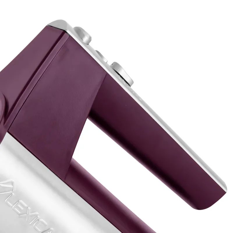 Batteur électrique Lexical LMX-1705 – Violet - 200W - 5 Vitesses - Inox - Fouet & Crochet