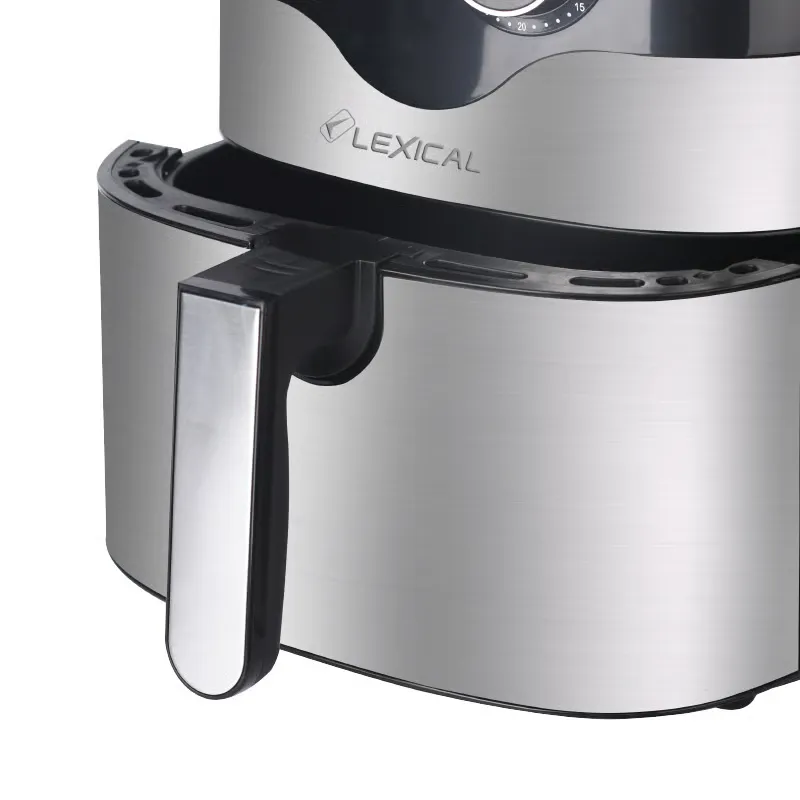 Friteuse à Air Lexical LAF-3004 – 8L - 1800W - Inox - Cuisson Saine et Sécurisée