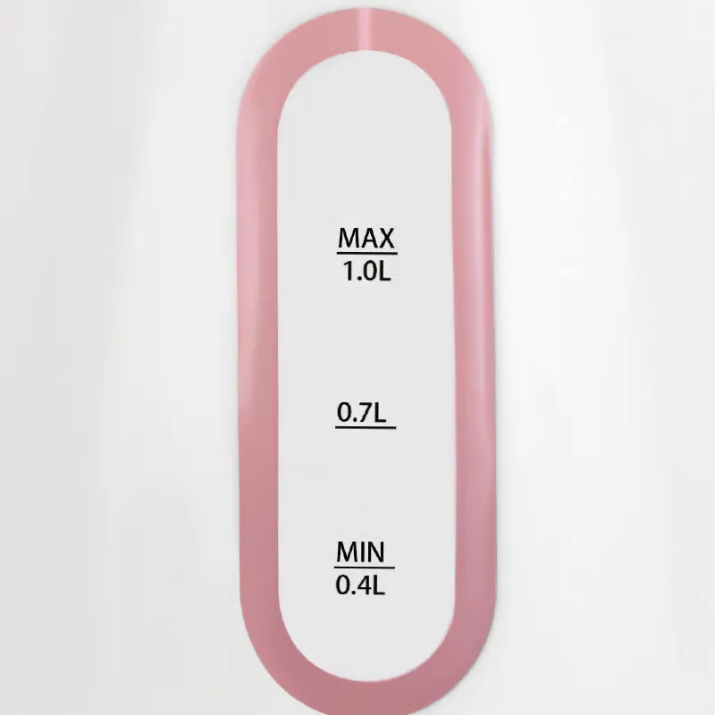 Bouilloire Électrique Lexical LEK-1425 Rose – 1 Litres - 1200W - Inox - Sécurité Automatique
