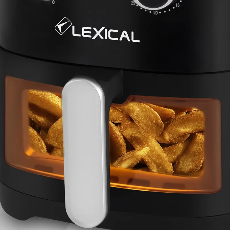 Friteuse à air Lexical LAF-3021 – 4.5L - 1300W - Panier avec Fenêtre - Sécurité Intelligente