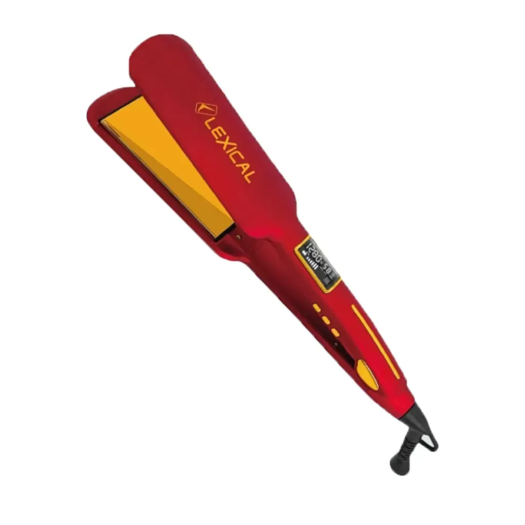 Plaque Cheveux avec Sérum Gratuit Lexical LHS-5390 65 Watts  Rouge