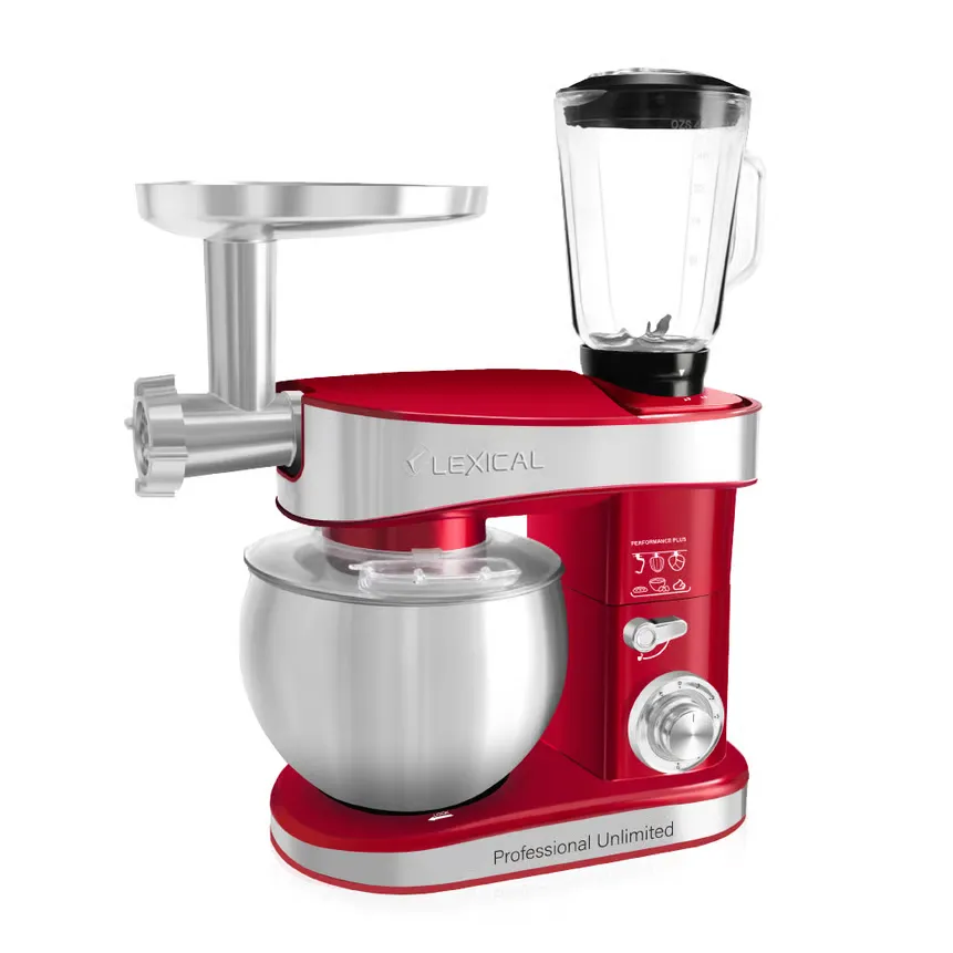 Robot pétrin multifonction 5en1 Lexical LMB-1805 - 6 Litres - 1200 Watts
