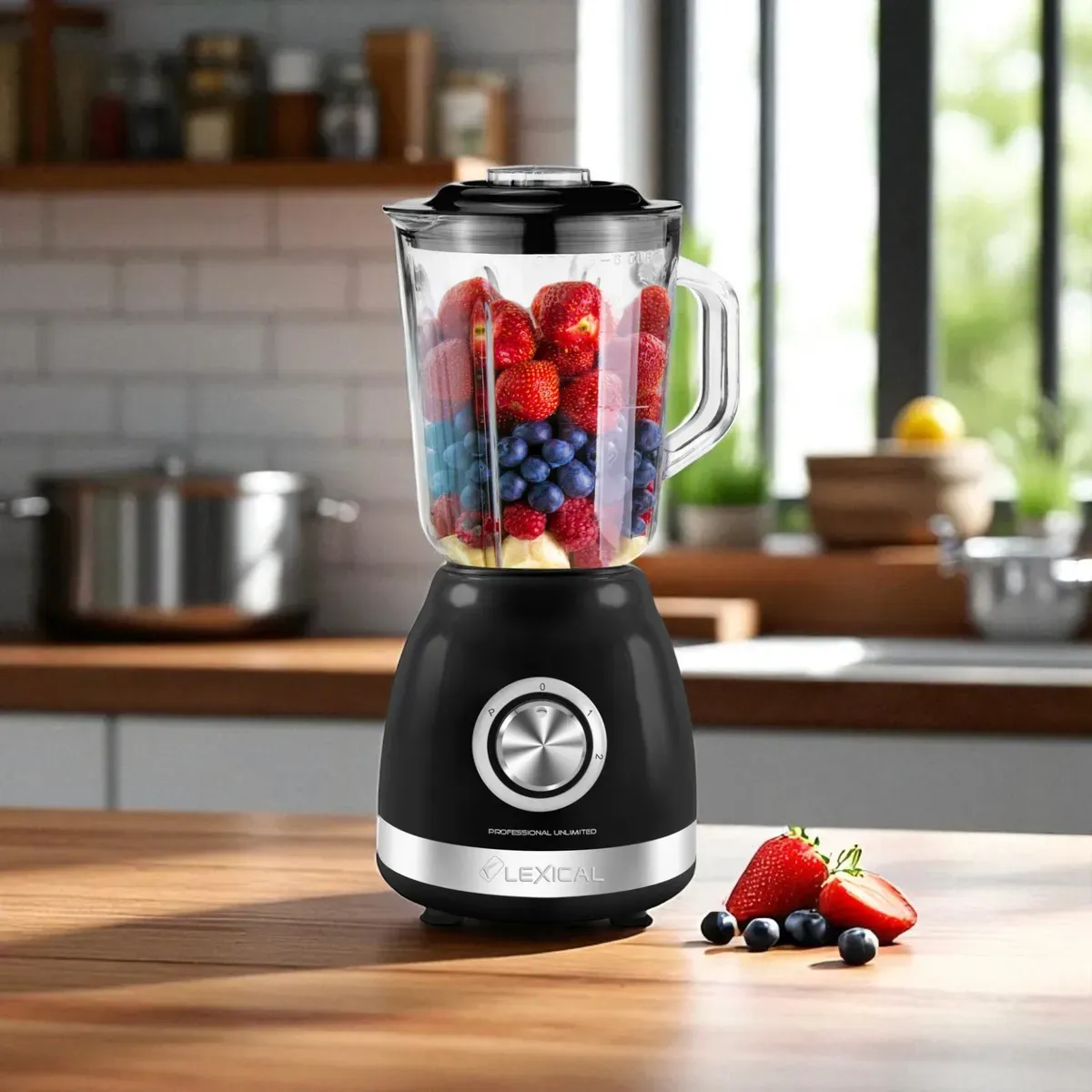 Blender 2 en 1 Lexical LBL-1526-1-2 - 500 Watts