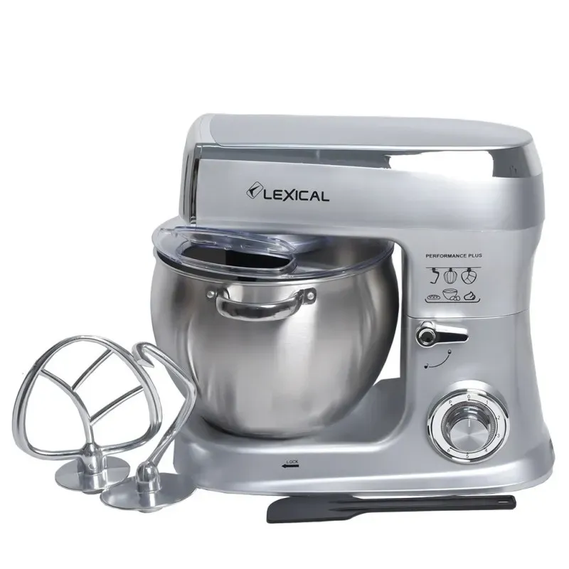 Robot Pétrin Lexical LMB-1850-4 -1500 Watts - 8.5 Litres - Gris